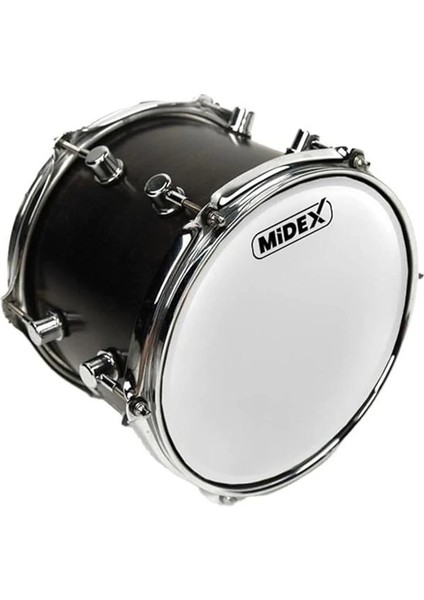 Midex DR-13WH Beyaz Renk 13 Inç Tom Bateri Davul Derisi Drumhead 13'' Inch (33.02 Cm) modelleri