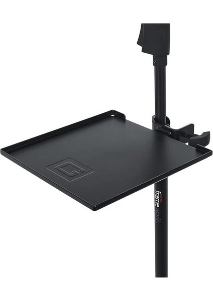 Mikrofon Standı, Clamp-On Utility Shelf 9 Inç x 2 Inç Yüzey 10 Pound Taşıma