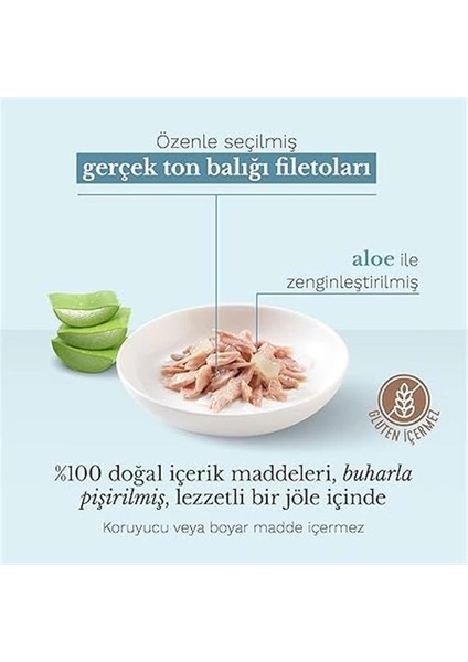 Cat Jelly 85 G Canton Balikli ve Aloeverali