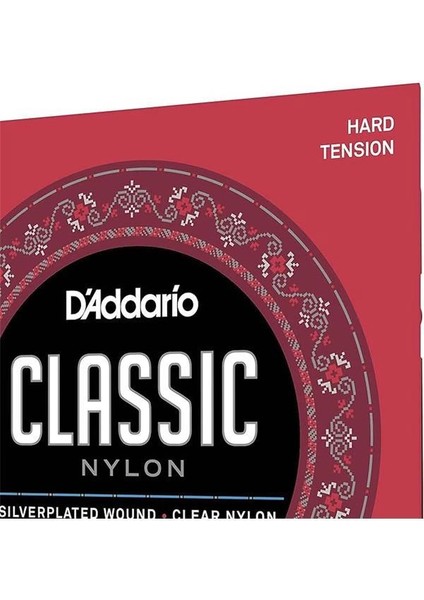D'addario EJ27H Klasik Gitar Tel Seti (4/4), Silverplated Wound, C fırsatları