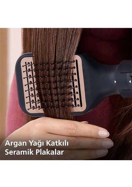 5’i 1 Arada Saç Şekillendirme ve Kurutma Seti, Argan Yağı Seramik Kaplama, Iyonik Bakım, 5 indirimleri