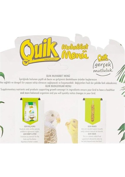 Muhabbet Kuşu Menüsü ( Kum, Mineral Blok, Kraker...) modelleri