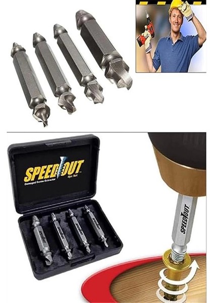 Chermik Hasarlı Vida Çıkarıcı Sökücü Yalama Vida Ucu Çıkartma fiyatları