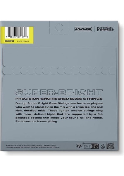 DBSBN30130 6 Telli Bas Gitar Teli Set (30-130)