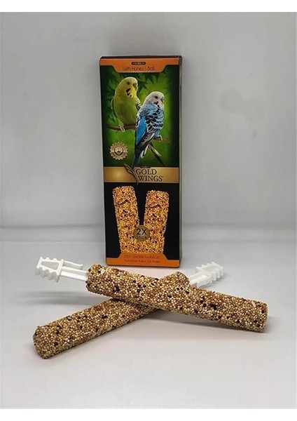 Gold Wings Premium Ballı Muhabbet Kuşu Krakeri, 2'li Kutu fiyatları