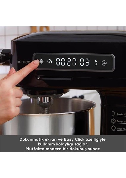 Pro Artisan Dijital Ekran Zaman Ayarlı Döküm Mutfak Şefi 1600W Black fırsatları