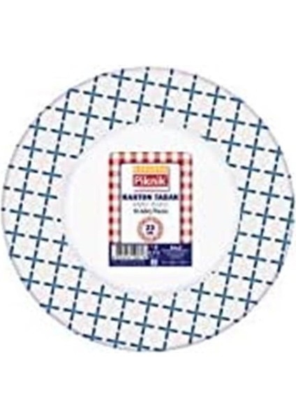 Kullan-At Karton Tabak 21 cm Büyük 10'lu 1495 fiyatları