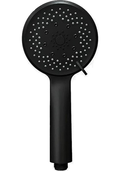 Tazyikli ve Yüksek Basınçlı Duş Başlığı (Siyah 1)