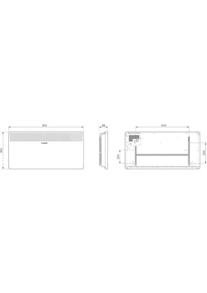 Elektrikli Konvektör Isıtıcı Hc 4000-25, Beyaz fırsatları