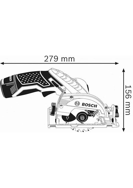 Gks 12V-26 Akülü Daire Testere (12 Volt, Solo, Testere Çapı: 85 Mm, Göbek Çapı: modelleri