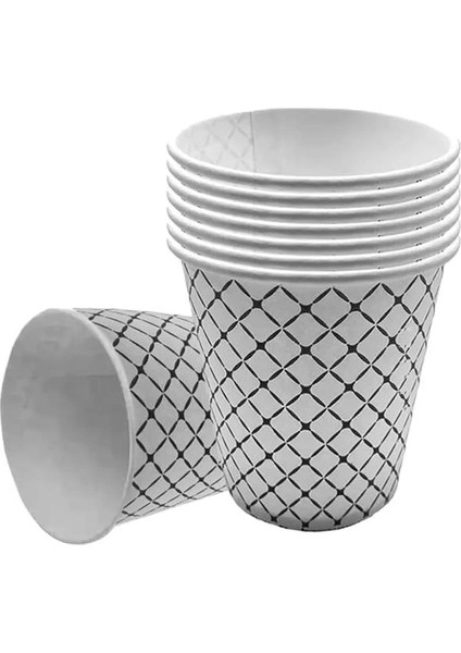 Sızdırmaz 6.5 Oz Karton Bardak 100 Adet