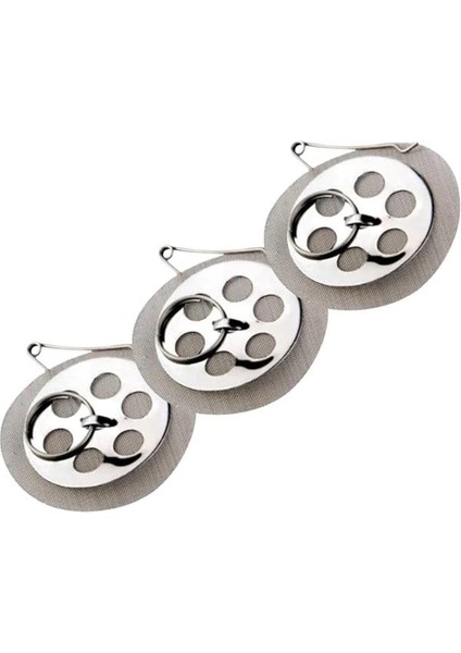 3 Adet Demlik Süzgeci Plus Çaydanlık Içi Süzgeç Elek Fonksiyonel Yıkanabilir Paket