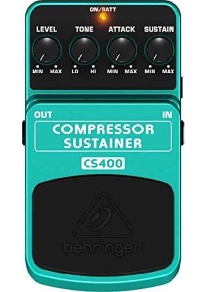 Behrınger Compressor/sustaıner CS400 Üstün Dinamik Efekt Pedalı