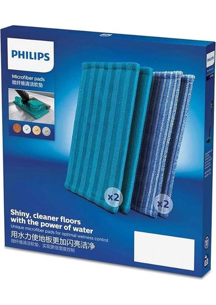 XV1700/01 4 Mikrofiber Ped, Speedpro Max Aqua, Speedpro Aqua, Powerpro Aqua Için indirimleri