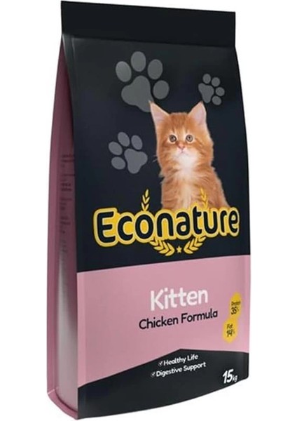 Plus Tavuklu Yavru Kedi Maması 15 kg