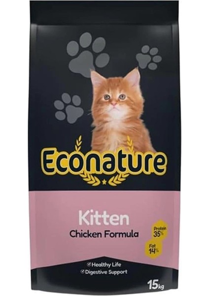 Plus Tavuklu Yavru Kedi Maması 15 kg