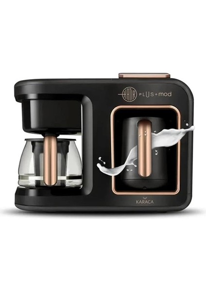 Hatır Plus Mod 5 In 1 Kahve Makinesi Black Copper