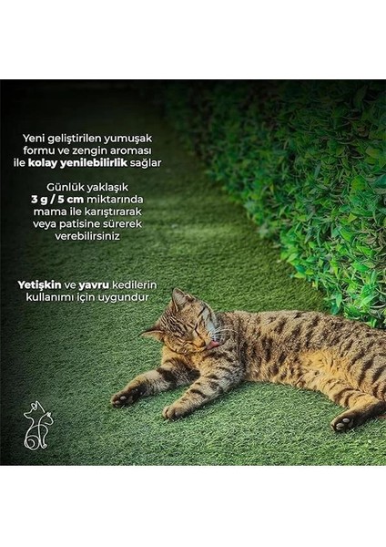 Biyotin & Kolajen Deri ve Tüy Sağlığı Kedi Maltı, Spirulina Içerikli, Tüy Dökülme indirimleri