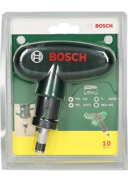 Professional Accessories Diy Circirli Tornavida ve 9 Vidalama Ucu, Gri fiyatları