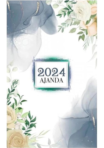 2024 Ajanda - Cennet, 8683672858845, Çok Renkli