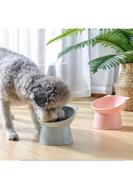 E-Ticaret Kedi Köpek Mama Su Kabı, Mama ve Su Bowl Kabı,plastik. (Mix) fiyatları