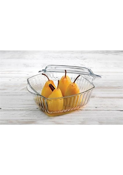 Pasabahce Borcam Kapaklı Orta Boy Kare Tencere fırsatları