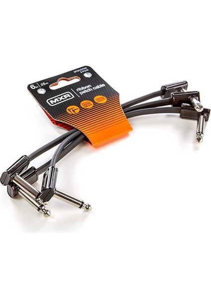 Jım Dunlop Şerit Yama Kablosu 6 "|15 Cm-3 Paket, 1/4-Inç Dik Açı (3PDCPR06) modelleri