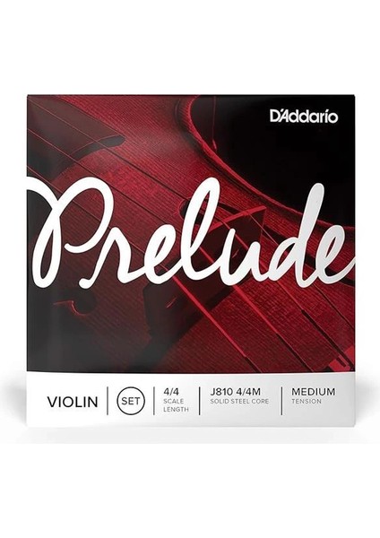 D'addario J810 4/4m Prelude Keman Teli fiyatları