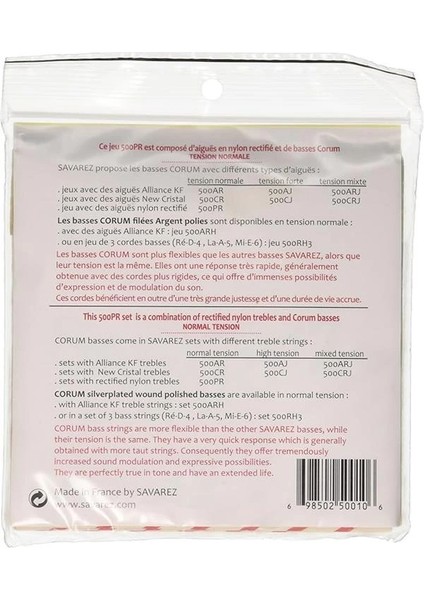 500PR Normal Tension Klasik Gitar Teli fiyatları