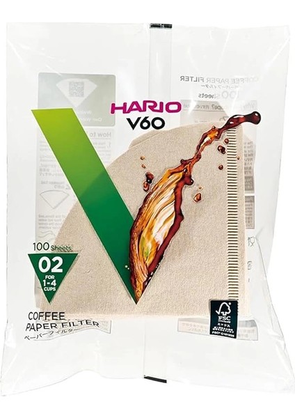 Kağıt Filitre 02 100LÜ Naturel - Krem