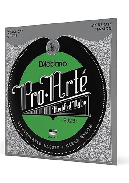 D'addario EJ29 Klasik Flamenco Gitar Tel Seti (4/4), Pro Arte, Re