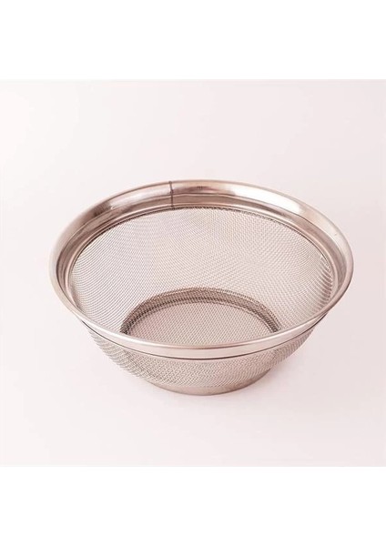 Paslanmaz Çelik Kulpsuz Süzgeç 26CM, Paslanmaz Pirinç Süzgeci, Paslamaz Çelik Mutfak Süzgeci modelleri