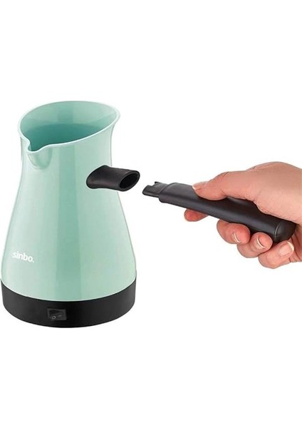 SCM-2955 Türk Kahve Makinesi – Elektrikli Cezve, 5 Fincan Kapasite, 400 ml Su Kapasitesi