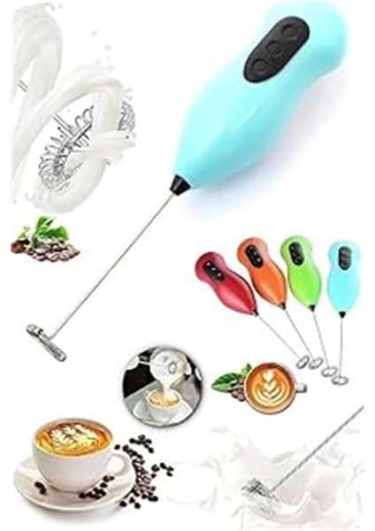 Süt Köpürtücü Kahve Öğütücü ve Karıştırıcı Mikser, Süt Köpürtücü Mini Mikser