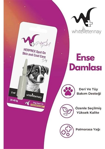 Hiteveterinay Köpek Damlası Bit ve Pire 20-40KG 1ml modelleri