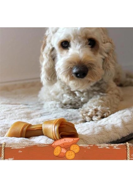 Sweetpotato Medium Orta Boy Tatlı Patatesli Kemik 2'li, 158 gr Köpek Ödülü fırsatları