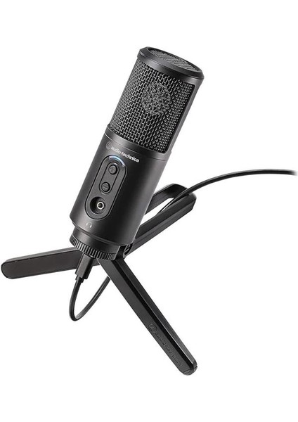 Audio Technica ATR2500X-USB Cardioid Kondenser Mikrofon, Siyah