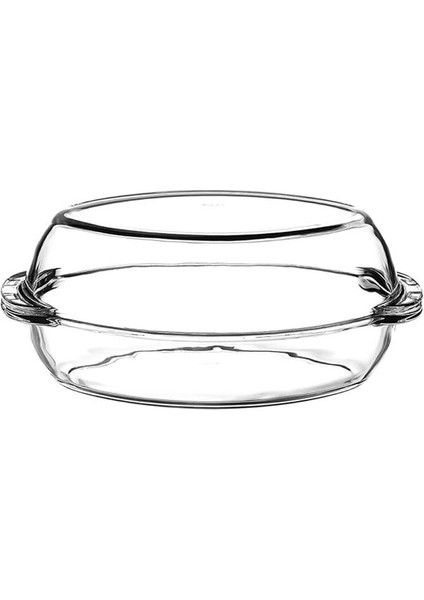 Borcam Kapaklı Büyük Boy Oval Tencere