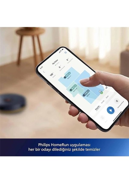 2000 Serisi Islak Kuru Moplu Robot Süpürge, Yüksek Emiş Gücü, Uzun Çalışma Süresi, Homerun indirimleri