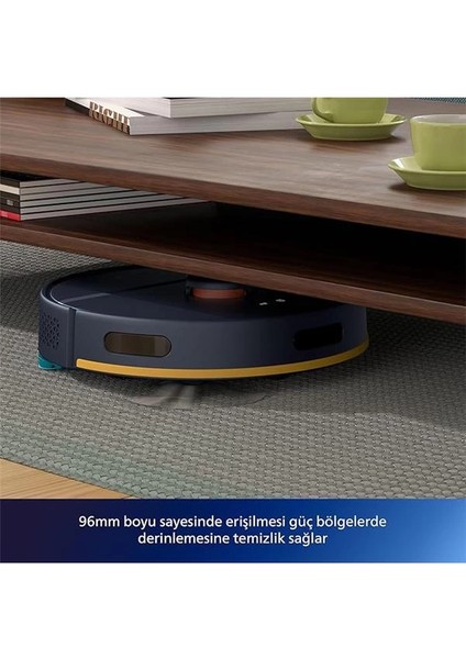 2000 Serisi Islak Kuru Moplu Robot Süpürge, Yüksek Emiş Gücü, Uzun Çalışma Süresi, Homerun