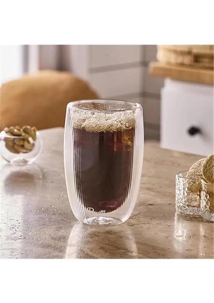 Lineo Çift Cidarlı Bardak 450 ml