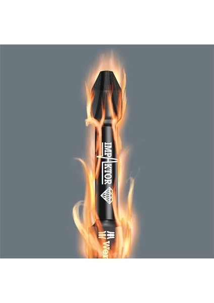 05057690001 Bit-Check 30 Impaktor 1, Impaktor Bits Uç Seti, Darbeli Uygulamalar Için