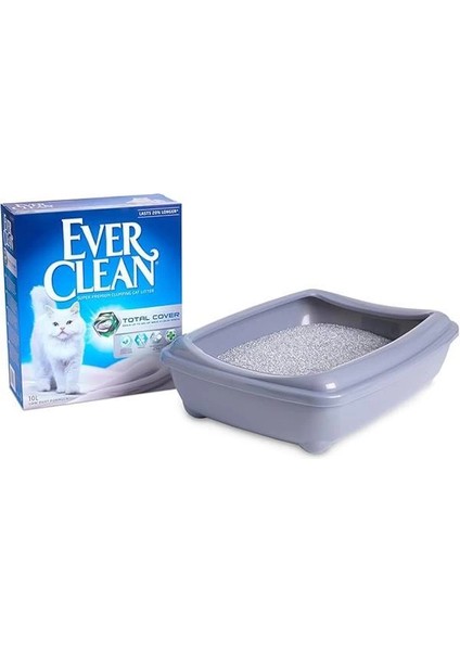 Total Cover Ekstra Güçlü Topaklanan Kedi Kumu, Hijyen Plus Formül, 10 L