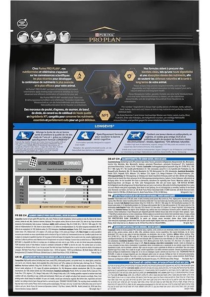 Original Senior Somonlu Kuru Kedi Maması 3 kg modelleri