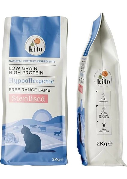 Doğal Besi Kuzu Etli Kısır Kedi Maması 2 kg fiyatları