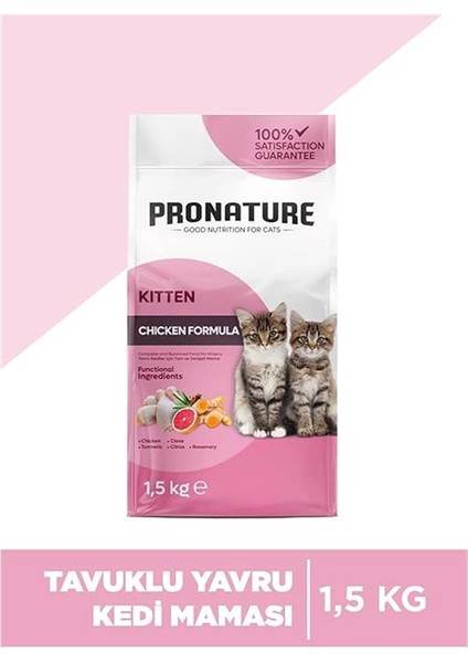 Pro Nature Daily Growth Kitten Yavru Kedi Maması 1.5 kg fiyatları