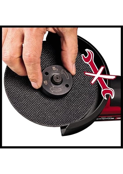 Professional Akülü Avuç Taşlama Tp-Ag 18/125 Ce Q Li Power X-Change (18 V, 900 W, 125 mm