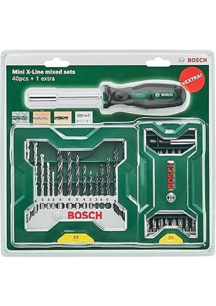 - X-Line 15 Parça Delme & 25 Parça Vidalama Ucu Seti + Tornavida fiyatları