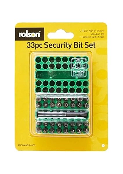 30629 33 Pc 25 mm Security Bit Set indirimleri