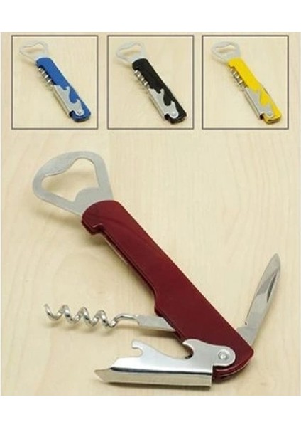 Çok Amaçlı ve Kullanışlı Metal Tirbişon - Açacak 4 Fonksiyonlu fiyatları